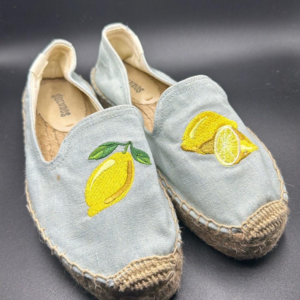 Soludos Lemon Slip Ons Women’s